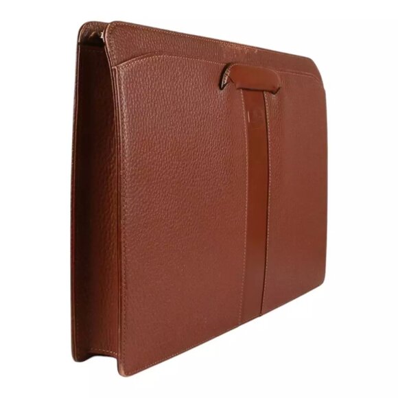 Authentic Burberry soft briefcase business hand bag - Picture 5 of 14